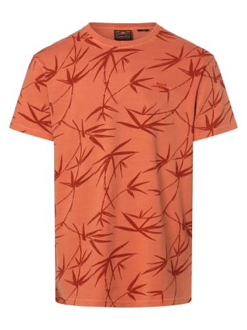 Superdry T-Shirt in orange bordeaux