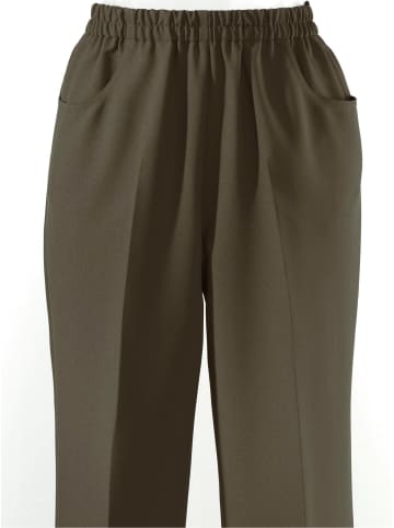 Sieh an! Capri-Hose in khaki