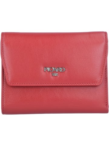 PICARD Bingo Geldbörse II Leder 12,5 cm in rot
