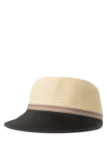 Marie Lund Hut in schwarz beige - 0003