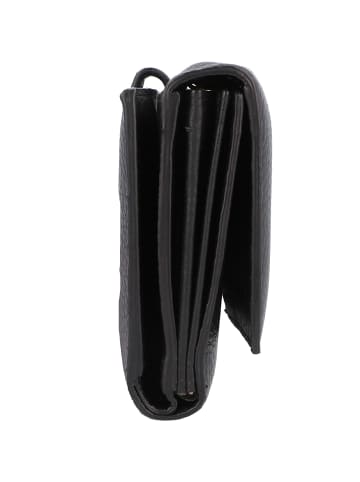 BRIC`s Marmolada Geldbörse RFID Schutz Leder 18 cm in nero