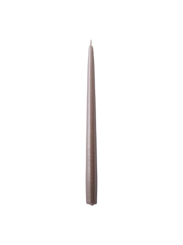 Butlers Zwillingskerze TWIN FLAME 12er-Set in Taupe