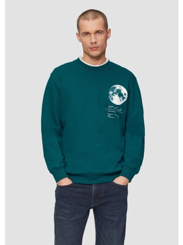 s.Oliver Sweatshirt langarm in Petrol