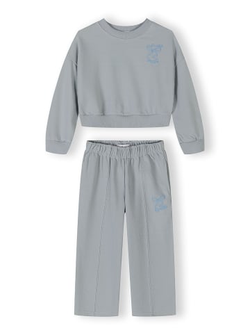 Minoti 2-tlg Jogginganzug 30FLEECE161 in hellblau