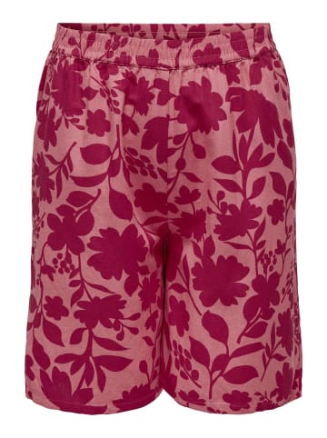 ONLY Carmakoma Shorts in Coral Paradise