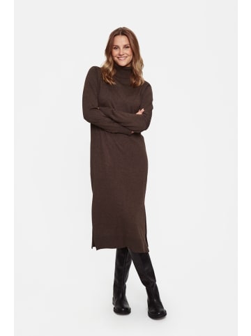 SAINT TROPEZ Kleid MilaSZ Casual fit in Major Brown Melange