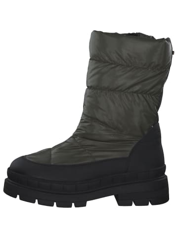 Tamaris Winterstiefel in Olive/Black