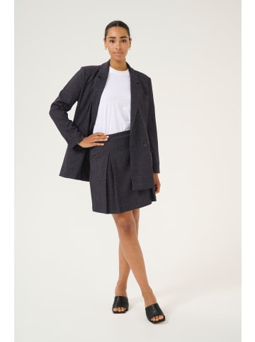 Kaffe Rock KApernilla A-shape in Dark Grey Check