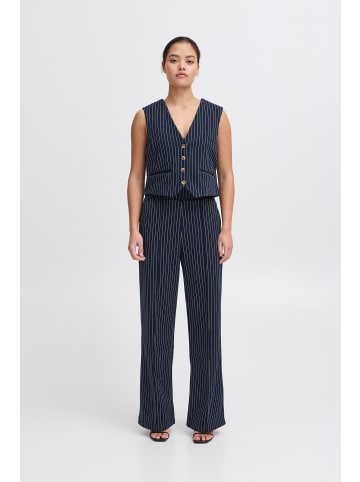 ICHI Anzugweste IXKATE Regular fit in Total Eclipse/C.Dancer