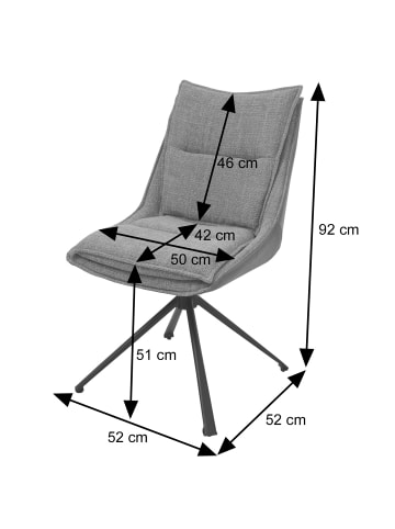 MCW Esszimmerstuhl N71, Grau