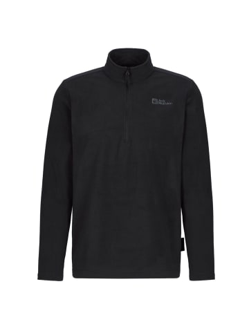 Jack Wolfskin Fleece-Pullover TAUNUS HZ M in Schwarz