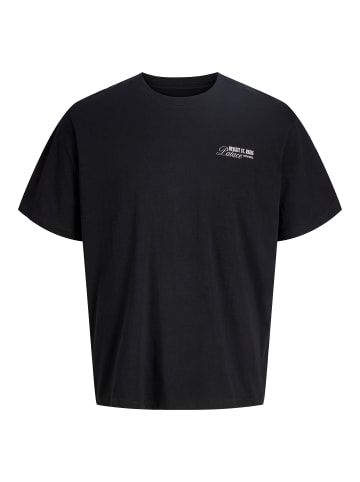 JACK & JONES PLUS T-shirt in Black