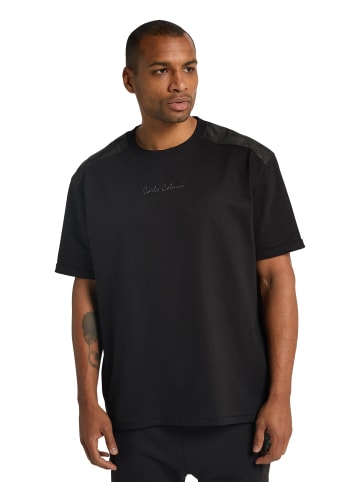 Carlo Colucci T-Shirt Danelon in Schwarz