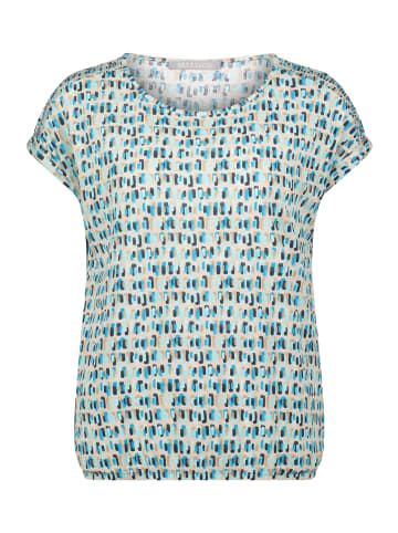 BETTY & CO Casual-Shirt mit Tunnelzug in Nature/Mint