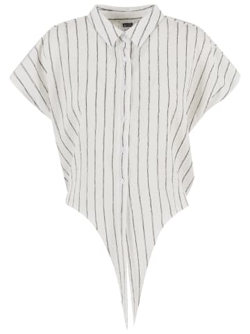 Urban Classics Urban Classics Blusen in offwhite/black