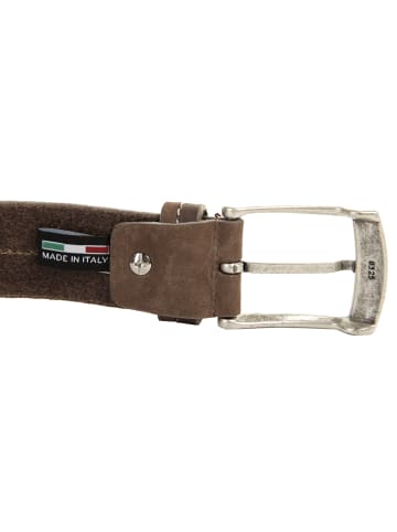 piké Gürtel echt Leder in braun
