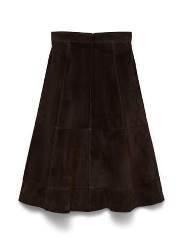 Vero Moda Rock aus Wildleder in Chocolate Torte