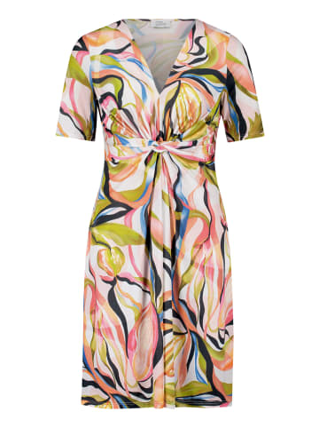 Vera Mont Sommerkleid ohne Verschluss in Cream/Orange