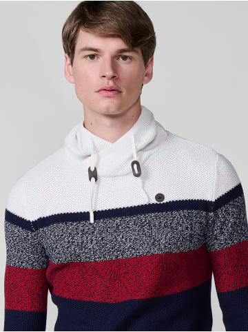 KOROSHI Gestrickter pullover in blau
