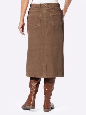 WITT WEIDEN Cordrock in braun