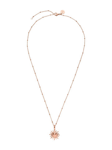 PURELEI Halskette Sun 55 cm in Rosegold