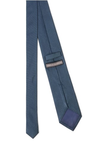 Finshley & Harding Krawatte in marine petrol - 0001