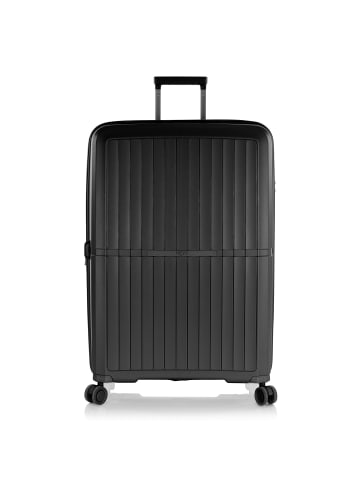 Heys AirLite 4 Rollen Trolley L 76 cm mit Dehnfalte in black