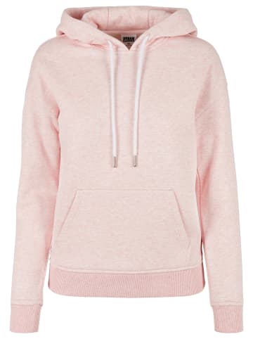 Urban Classics Urban Classics Kapuzenpullover in pink melange
