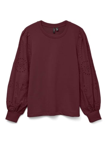 Vero Moda Sweatshirt in syrah