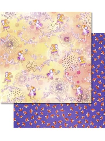 Buntpapierfabrik Ludwig Bähr Scrapbook Paper Premium Glitter 30,5x30,5cm Packung mit 25 Blatt ...