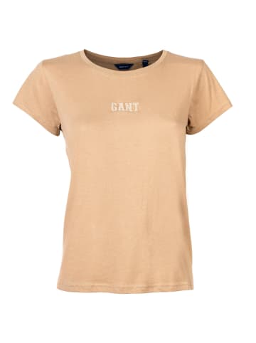 Gant T-Shirt 1er Pack in Khaki