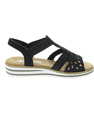 rieker Sandale Schwarz