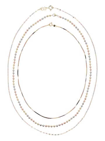 faina Women Necklaces Set in gold rose silver