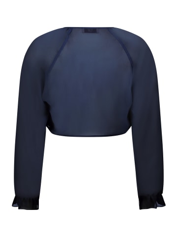 Vera Mont Bolero-Jacke mit gekräuseltem Ausschnitt in Night Sky