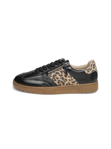 VITAFORM Hirschleder Sneaker in schwarz