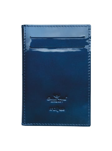 Golden Head Carrara Kreditkartenetui RFID Schutz Leder 10.5 cm blau