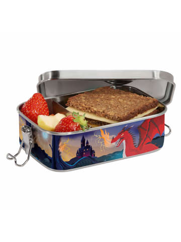 Step by Step Edelstahl Lunchbox 18 cm in dragon drako