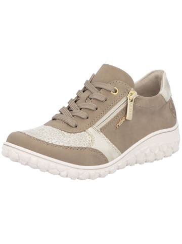 rieker Sportlicher Schnürschuh in creme