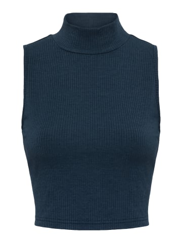 LSCN BY LASCANA Crop-Top in dunkelblau