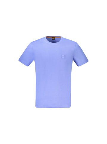 Hugo Boss Blau Herren T-Shirt aus Baumwolle