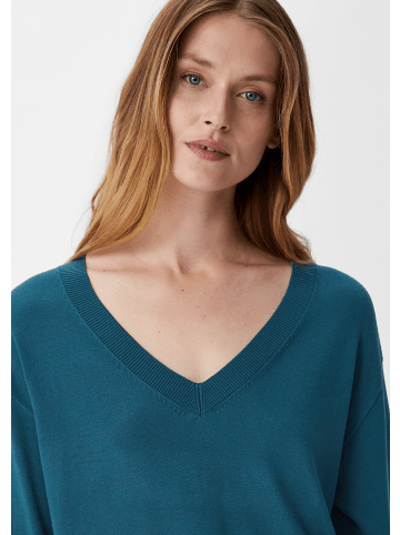 comma Strickpullover langarm in Petrol