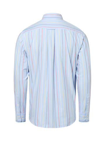Gant Hemd in hellblau mehrfarbig