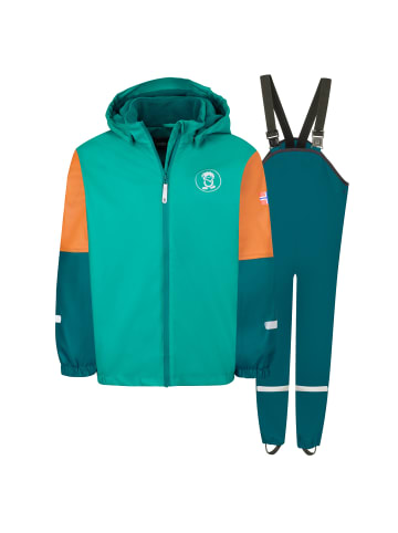 Trollkids Winter Regenset Odda in midnight petrol