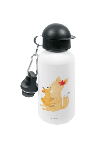 Mr. & Mrs. Panda Kindertrinkflasche Fuchs Mama ohne Spruch in Weiß