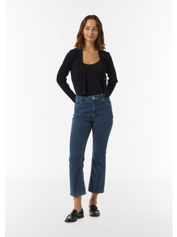 comma Strickjacke langarm in Blau
