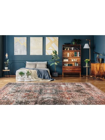 Arte Espina Wohnzimmer Teppich – Kurzflorteppich Saphira 200 in beige - rechteckig