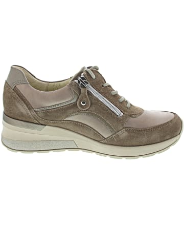 WALDLÄUFER H-Clara sportlicher Schnürer Beige