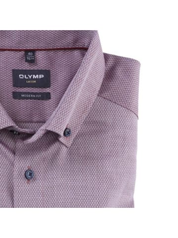 OLYMP  Langarm FreizeitHemd für Herren in uni