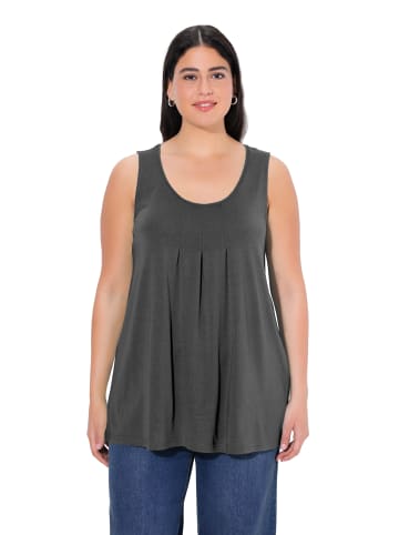 Ulla Popken Strick-Top in graphitgrau