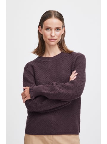 b.young Strickpullover BYMILO STRUCTURE JUMPER 4 - 20813883 in Lila